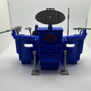 GI Joe Cobra Surveillance Port REMAKE v2 - 1:18 ARAH Scale 3D Printed