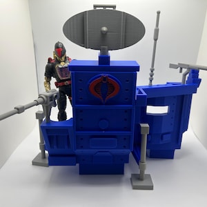 GI Joe Cobra Surveillance Port Classified Scale 3D Printed