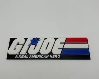 GI Joe Insignia 3D Printed