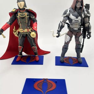 Cobra GI Joe Classified Action Figure Stand 3D Printed