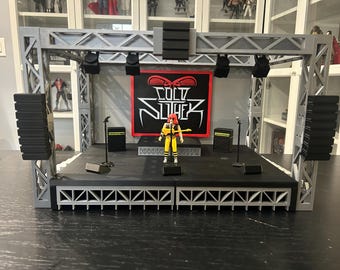 Cold Slither Stage GI Joe Dreadnocks 3 3/4 INCH 1:18 SCALE 3D Print!
