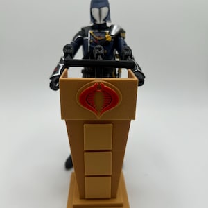 GI Joe Cobra Podium Gold Classified 1:12 Scale 3D Custom Print