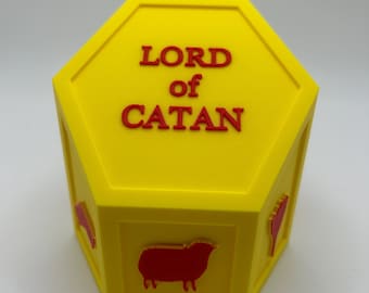 Lord of Catan Trophy 3D Printed - Other Versions Available
