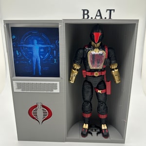 GI Joe COBRA B.A.T. Station 1:12 Classified Scale 3D Printed
