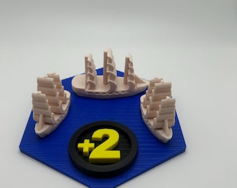 Catan Harbormaster Trophy 3D Print