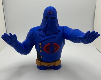 GI Joe Hooded Cobra Commander Bust Custom 3D Print