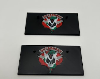 GI Joe DREADNOK Classified 1:12 Scale Bases 3D Printed - v2