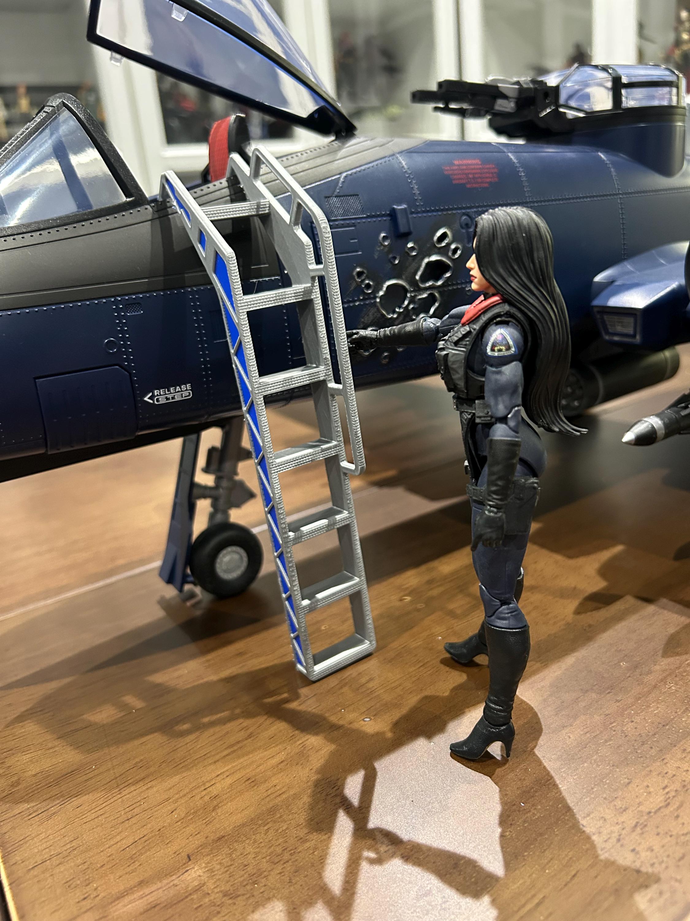GI Joe Cobra Rattler Haslab LADDER 1:12 Scale 3D Printed - Etsy