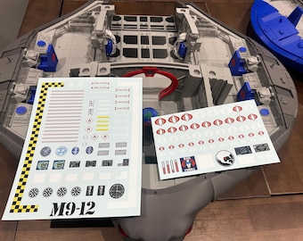 Cobra Mothership Decals and Parachutes Set!