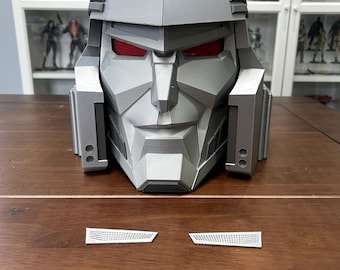 Megatron Transformers Helmet Life Size 3D Printed
