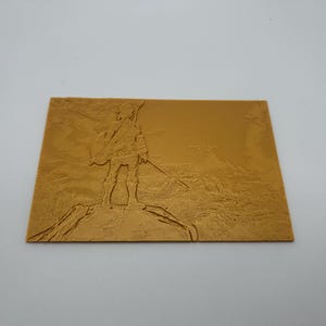 The Legend of Zelda BOTW Link Picture 3D Print