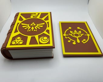 The Legend of Zelda Book 3D Print - Custom Color Storage