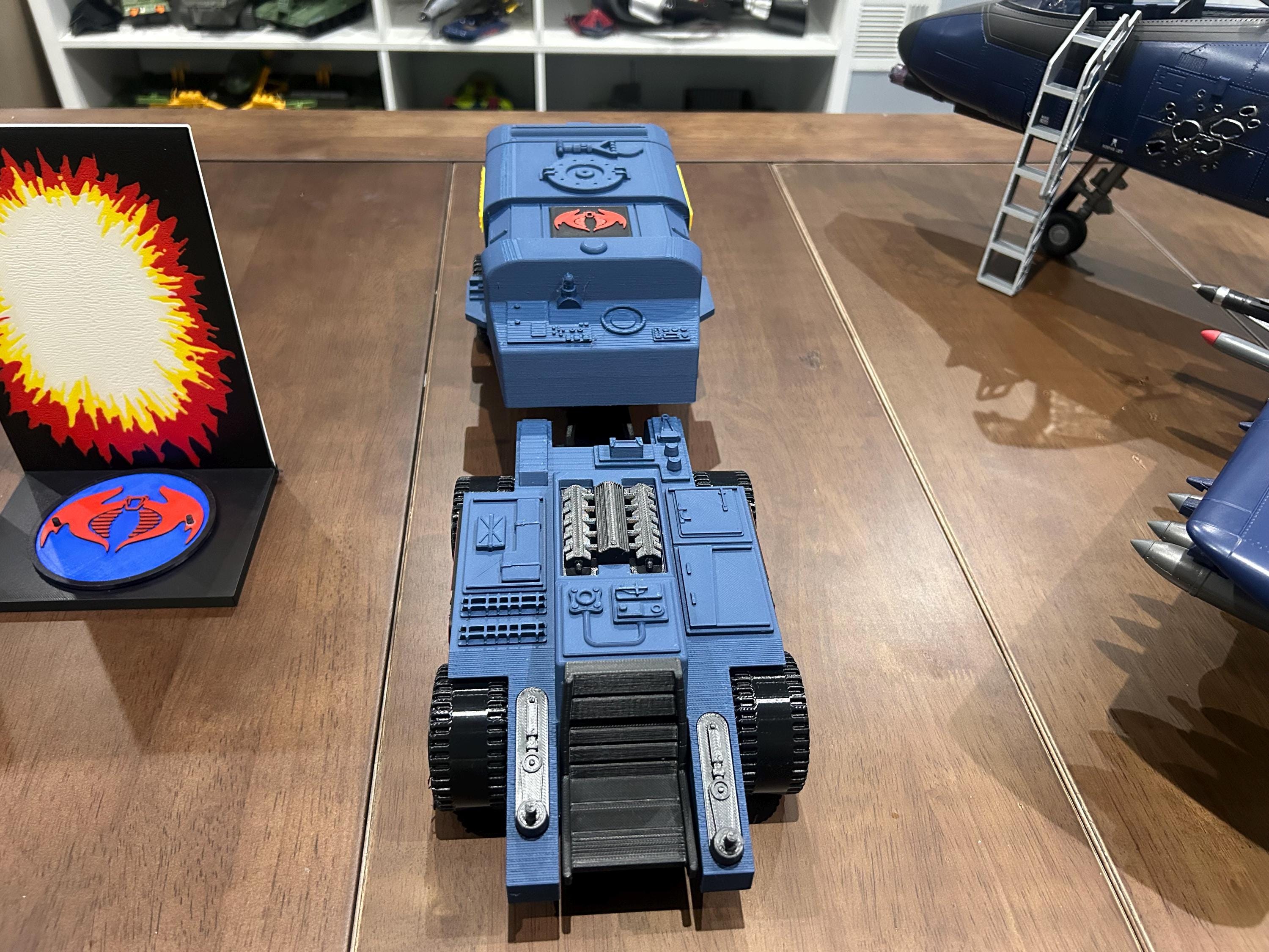 GI Joe Cobra Rattler Haslab Fuel Truck 1:12 Scale 3D Printed - UPDATED ...