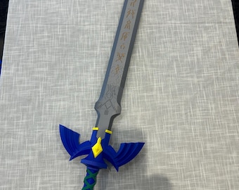 Legend of Zelda TOTK Master Sword 3D Print - UPDATED!