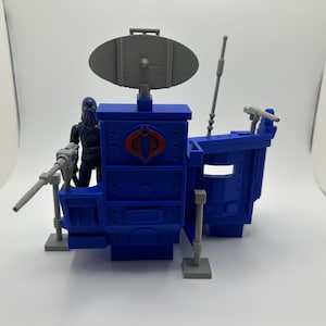 GI Joe Cobra Surveillance Port 1:18 ARAH Scale 3D Printed