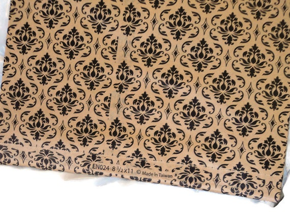 15 Decorative Paper Bags Gift Bags. Vintage Style Paper Bags Damask Merchandise Bags