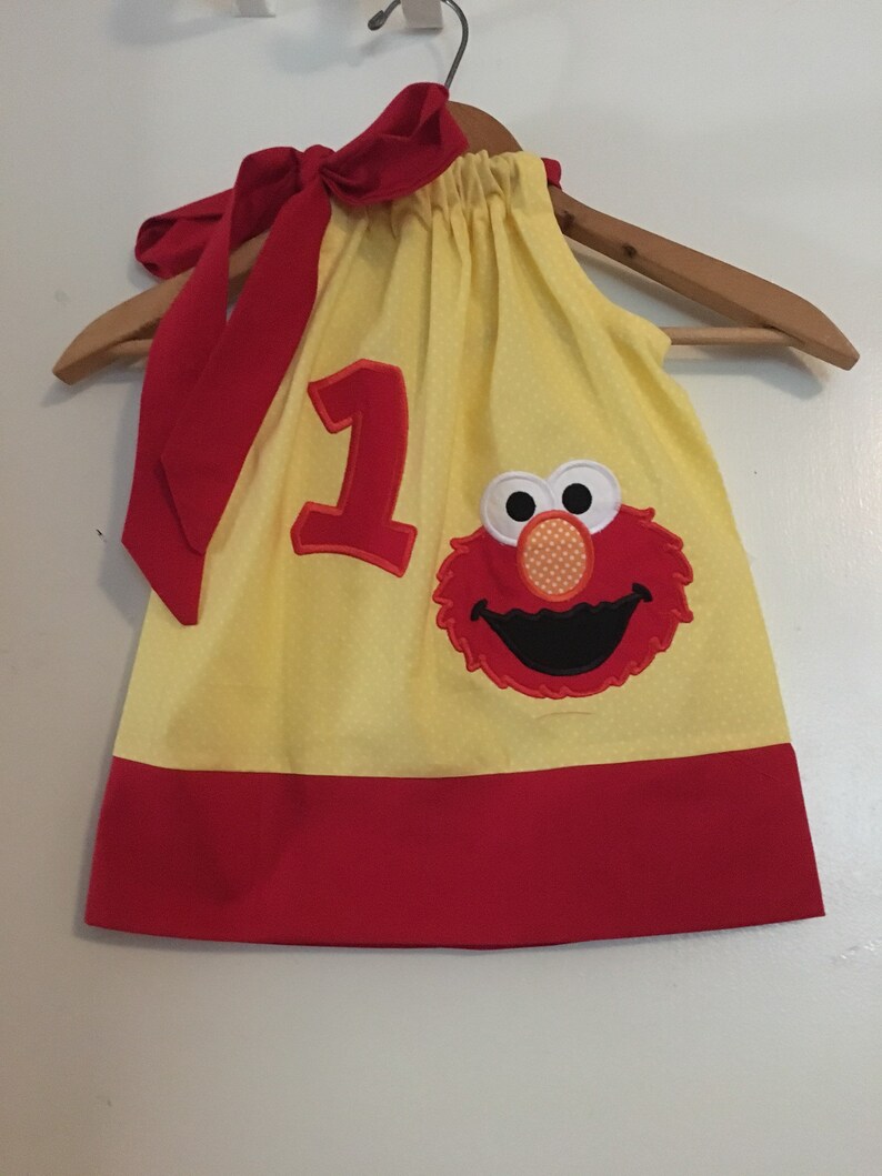 elmo dress 2t