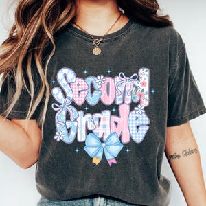 Comfort 2nd Grade Shirt, Back To School T Shirt, Second Grade Shirt, Hello Second Grade Tee, Second Grade Teacher Shirt, Teacher Gift