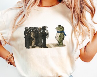Portland Frog Wider Widerstand Shirt, Anti ICE Tshirt, Portland Frog T-Shirt, Protest Sweatshirt, Anti Einrichtung Shirt, Widerstand Humor T-Shirt