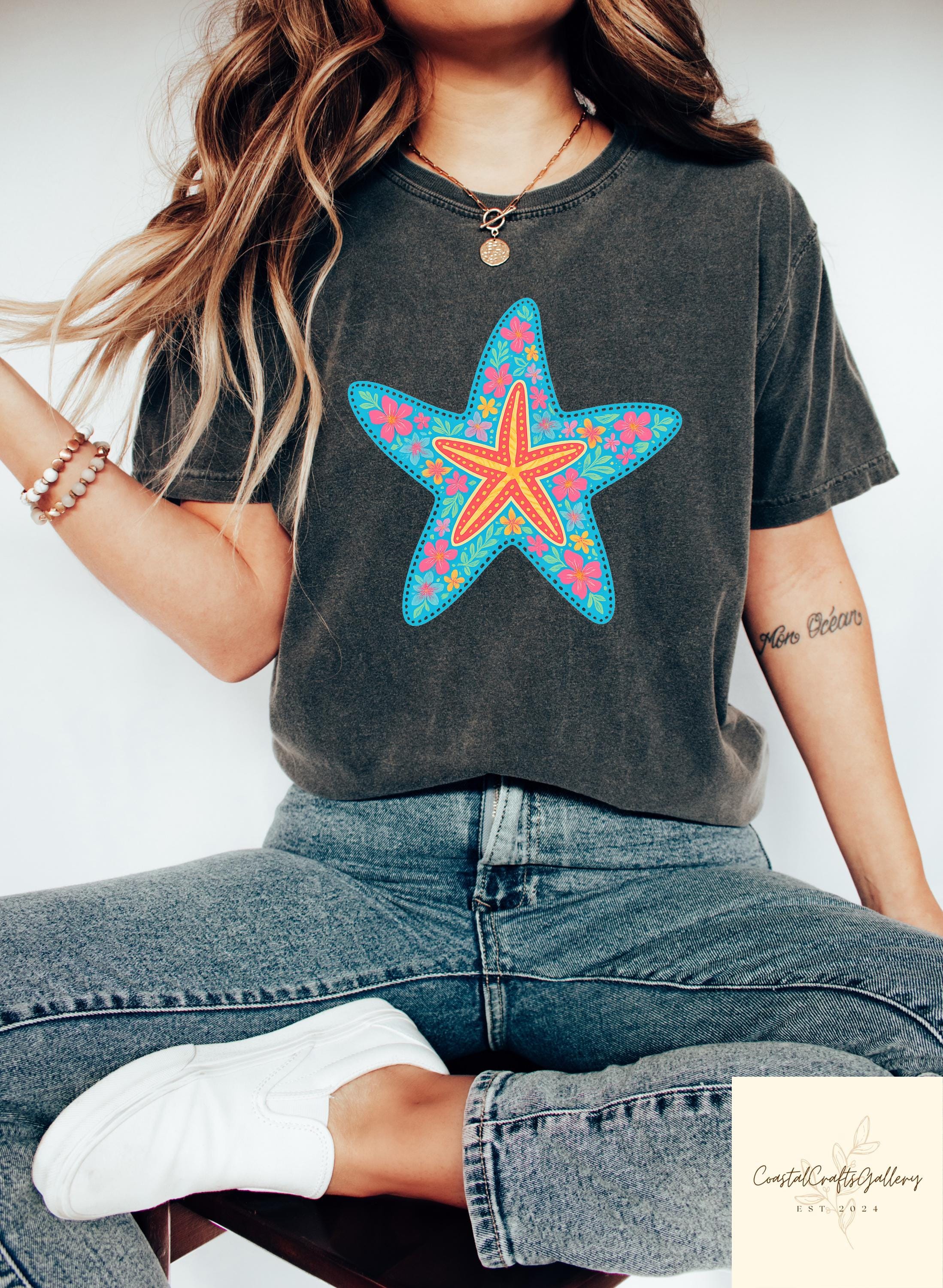Starfish T Shirt - Etsy