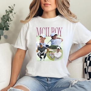 Rory McIlroy Vintage Golf Shirt: Comfort Colors Fan Tee