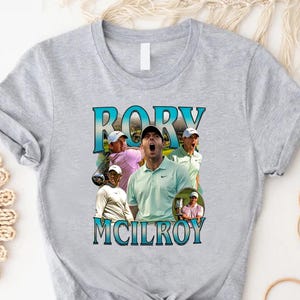 Rory McIlroy Vintage Golf T-Shirt: Masters Champion Apparel