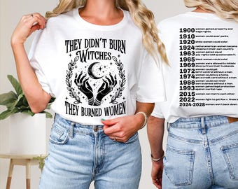 Feminist Witch T-Shirt: Women&#39;s Rights Empowerment Tee