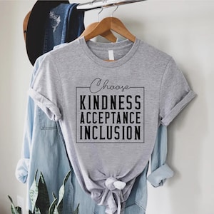 Inclusion Shirt,Special Education Shirt,Sped Teacher TShirt,Autism Acceptance,Sped Teacher Gift,Neurodiversity,Be Kind,Inclusion Matters