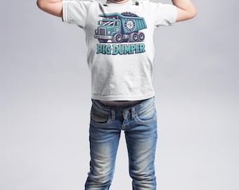 Big Dumper Kid&#39;s T-Shirt - Mariners Themed, Perfect for Young Baseball Fans, Fun & Playful Design, Comfortable Casual Wear, Unique Gift