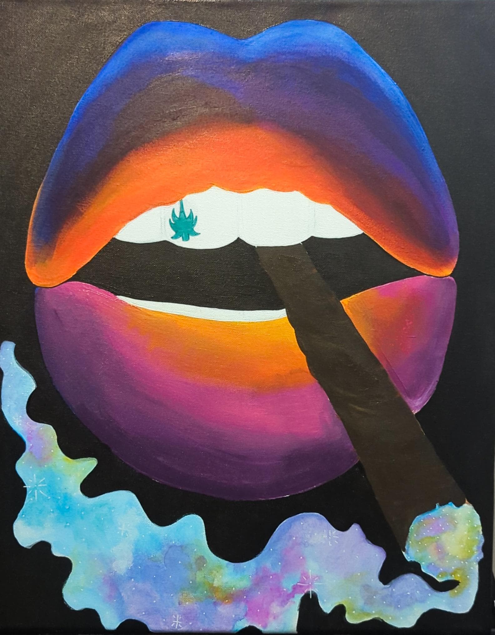 High Maintenance Canvas Painting - Etsy