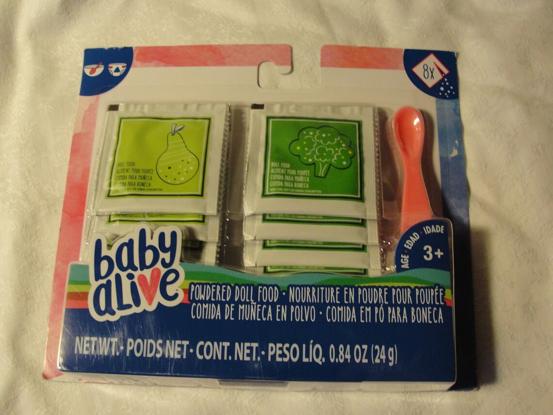 Baby Alive Doll Food Packs