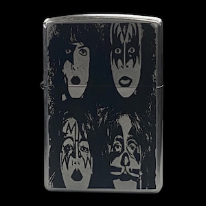 KISS Authentic Windproof Zippo Lighter | Music Lover Gift |