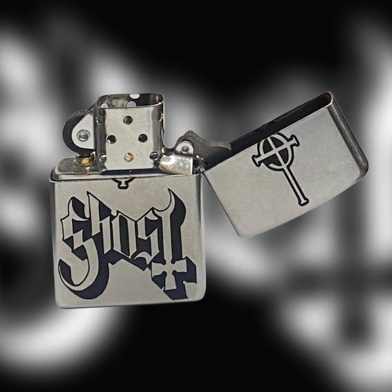 Ghost Authentic Windproof Zippo Lighter | Music Lover Gift