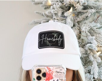 Homebody Baseball Hat, Trendy Graphic Hat, Homebody Club Gifts, Stay at Home, Gift for Her, Stay at Home Mom, Stay at Home Wife, Hat for her