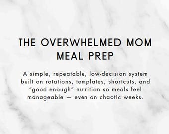 Meal Planning printable, Meal prep guide, What's cooking, Dinner Idea's, Family Friendly Dinner, What's for Dinner, Daily meal planner PDF