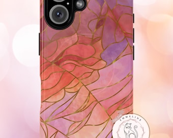 Magnetic Phone Case, Stained Glass Style, Eras Inspired, Subtle Merch, Tough Case