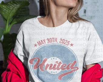 Vintage Independence Day Shirt, Patriotic Graphic Tee, Taylor Inspired Shirt. United We Stand, Gift for Music Lovers, Vinyl Record Design