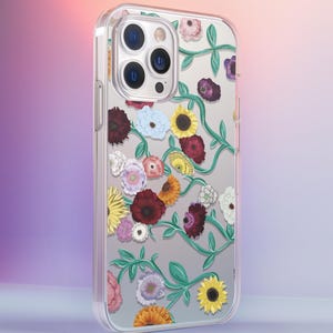 Clear Piano Flowers Phone Case, Surprise Song Flowers, Taylor Inspired Phone Case, Subtle Swift Merch, Clear Phone Case with Flowers