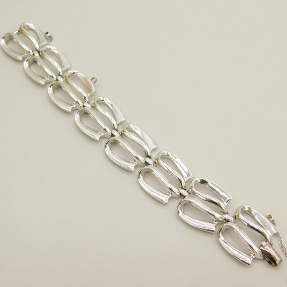 Vintage Coro Bracelet Wide Coro Bracelet Vintage Coro Jewelry Wide Silver Bracelet Etsy