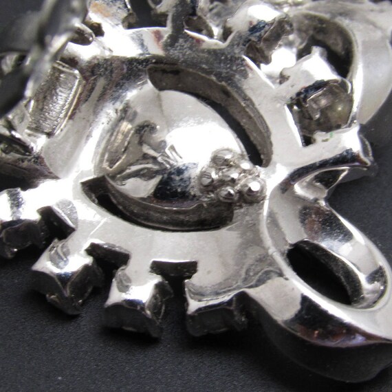 Rhinestone Earrings Vintage Jewelry Deco Style - image 5