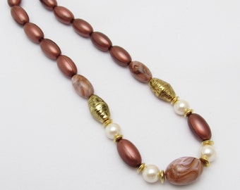 Vintage Bead Necklace Avon Jewelry