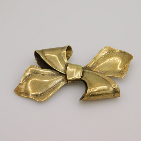 Vintage Napier Sterling Bow Brooch, Napier Fortie… - image 10