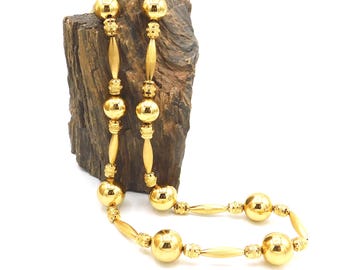 Bold Vintage Monet Long Necklace