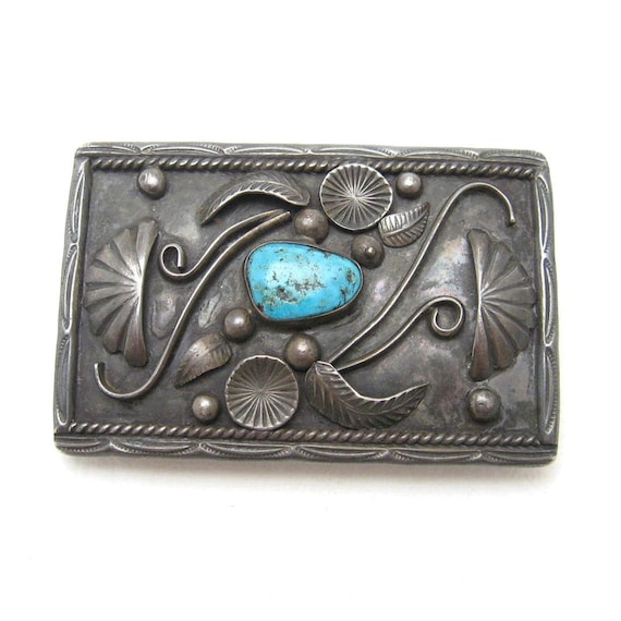 フェザー STERLING バックル vintage