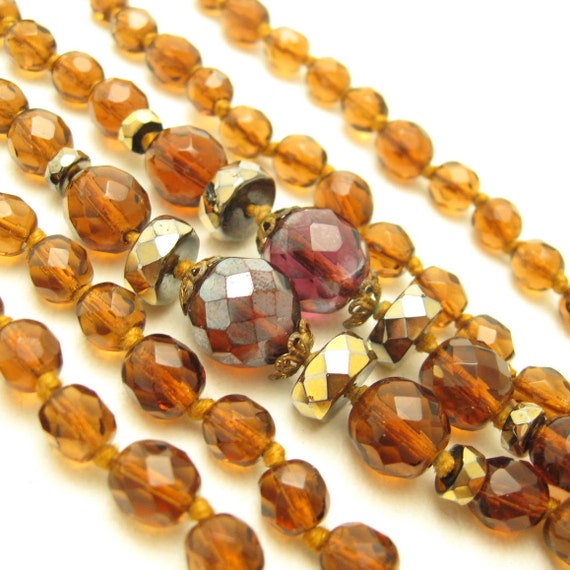Long Art Deco Necklace, Vintage Flapper Jewelry, … - image 3