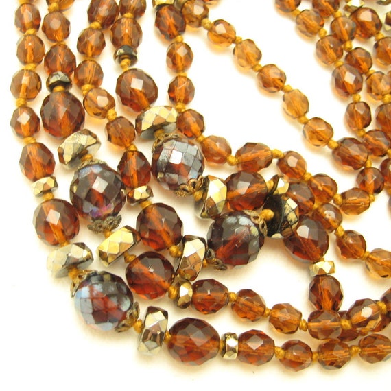 Long Art Deco Necklace, Vintage Flapper Jewelry, … - image 2