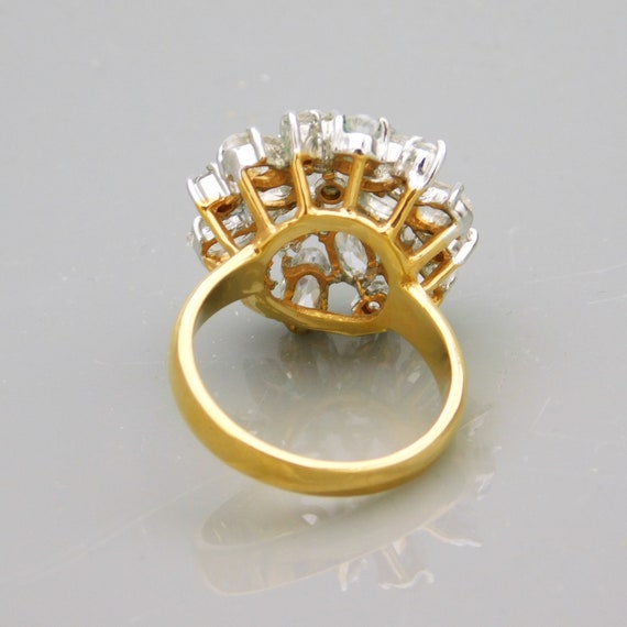 Vintage Rhinestone Ring, Costume Jewelry - image 7