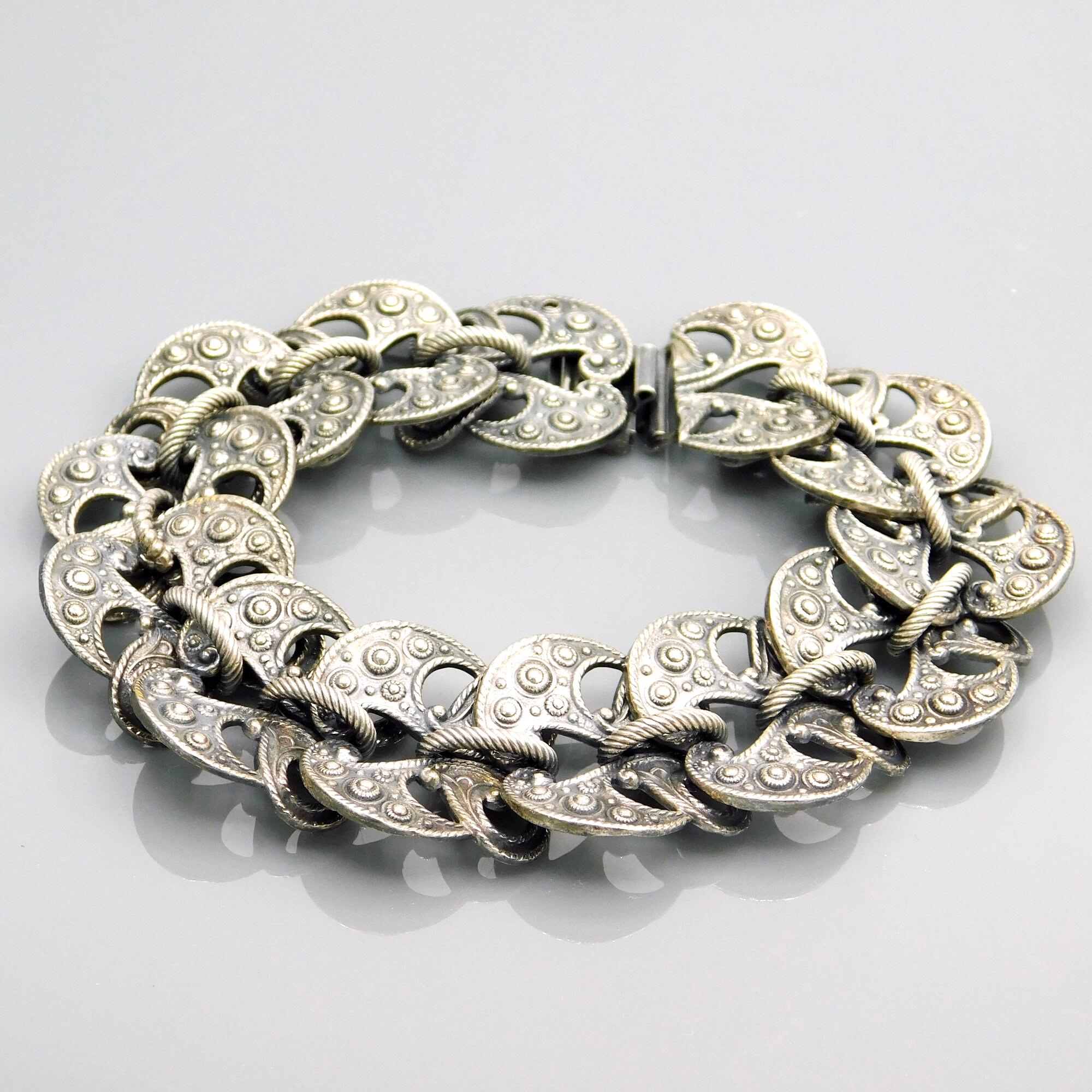 稀少　NAPIER ヴィンテージブレスレット Vintage Napier Gold Tone Chain Bracelet Signed | eBay