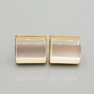 Vintage Cuff  Links, Mother of Pearl Cuff  Links, Lucite Cufflinks, Vintage Accessories, Vintage Jewelry, Anson Cufflinks