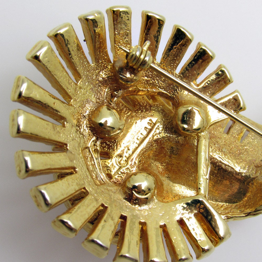 D'orlan Rhinestone Brooch Vintage Jewelry - Etsy